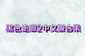 黑色走廊2中文版合集