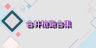 合并枪跑合集