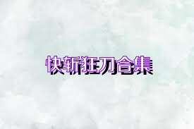 快斩狂刀合集