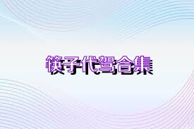 筷子代驾合集
