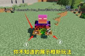我的世界隐形展示框指令是什么