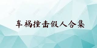 车祸撞击假人合集