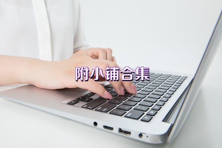 附小铺合集