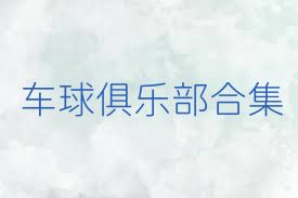 车球俱乐部合集