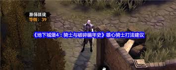 地下城堡4雄心骑士怎么打