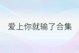爱上你就输了合集