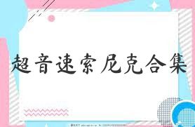 超音速索尼克合集