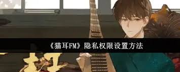 猫耳FM如何设置隐私权限