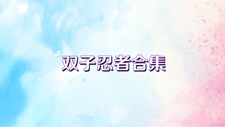 双子忍者合集