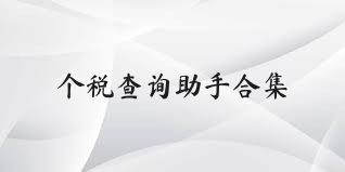 个税查询助手合集
