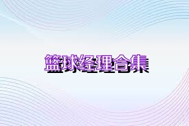 篮球经理合集