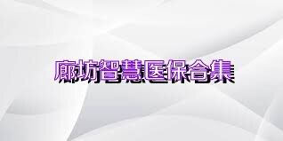 廊坊智慧医保合集
