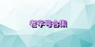 老字号合集