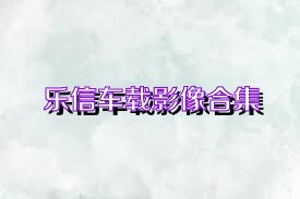 乐信车载影像合集
