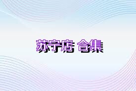 苏宁店+合集