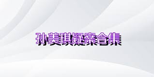 孙美琪疑案合集