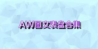 AW图文表盘合集