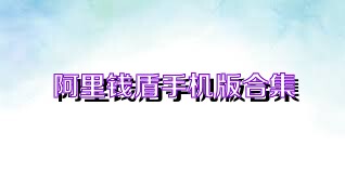 阿里钱盾手机版合集