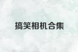 搞笑相机合集