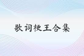 歌词梗王合集