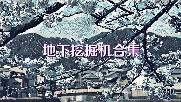 地下挖掘机合集