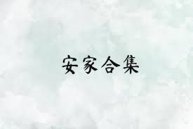 安家合集