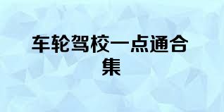 车轮驾校一点通合集