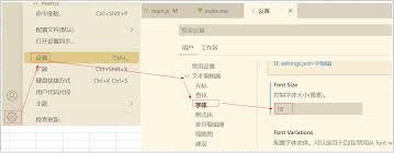 VSCode怎样设置字体大小