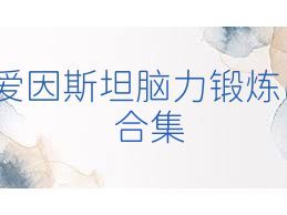 爱因斯坦脑力锻炼合集