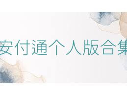 安付通个人版合集