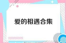 爱的相遇合集