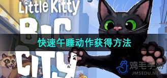 小猫咪大城市快速午睡动作如何获取