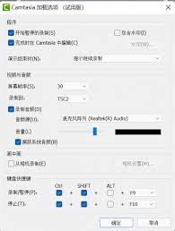 Camtasia录屏如何录制内置声音