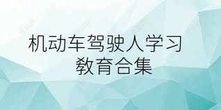 机动车驾驶人学习教育合集