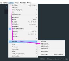 Sublime如何新建代码片段