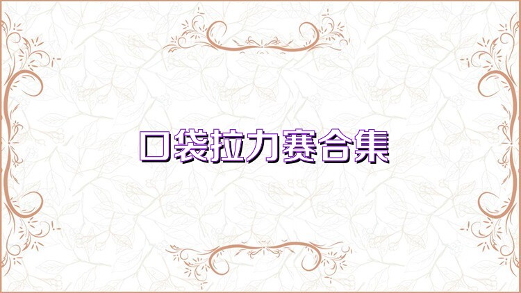 口袋拉力赛合集