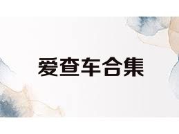 爱查车合集