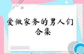 爱做家务的男人们合集