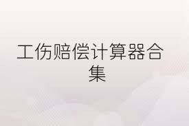 工伤赔偿计算器合集