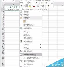 Excel表格身份证号码显示不全如何解决