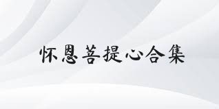 怀恩菩提心合集
