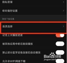 喜马拉雅fm音质选择在哪