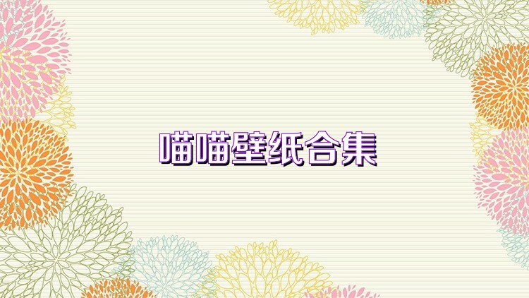 喵喵壁纸合集