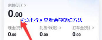 t3出行如何查看消费记录