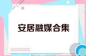 安居融媒合集
