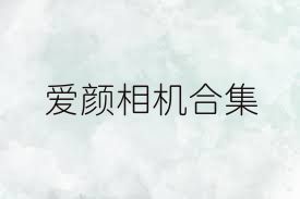爱颜相机合集