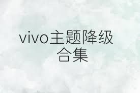 vivo主题降级合集